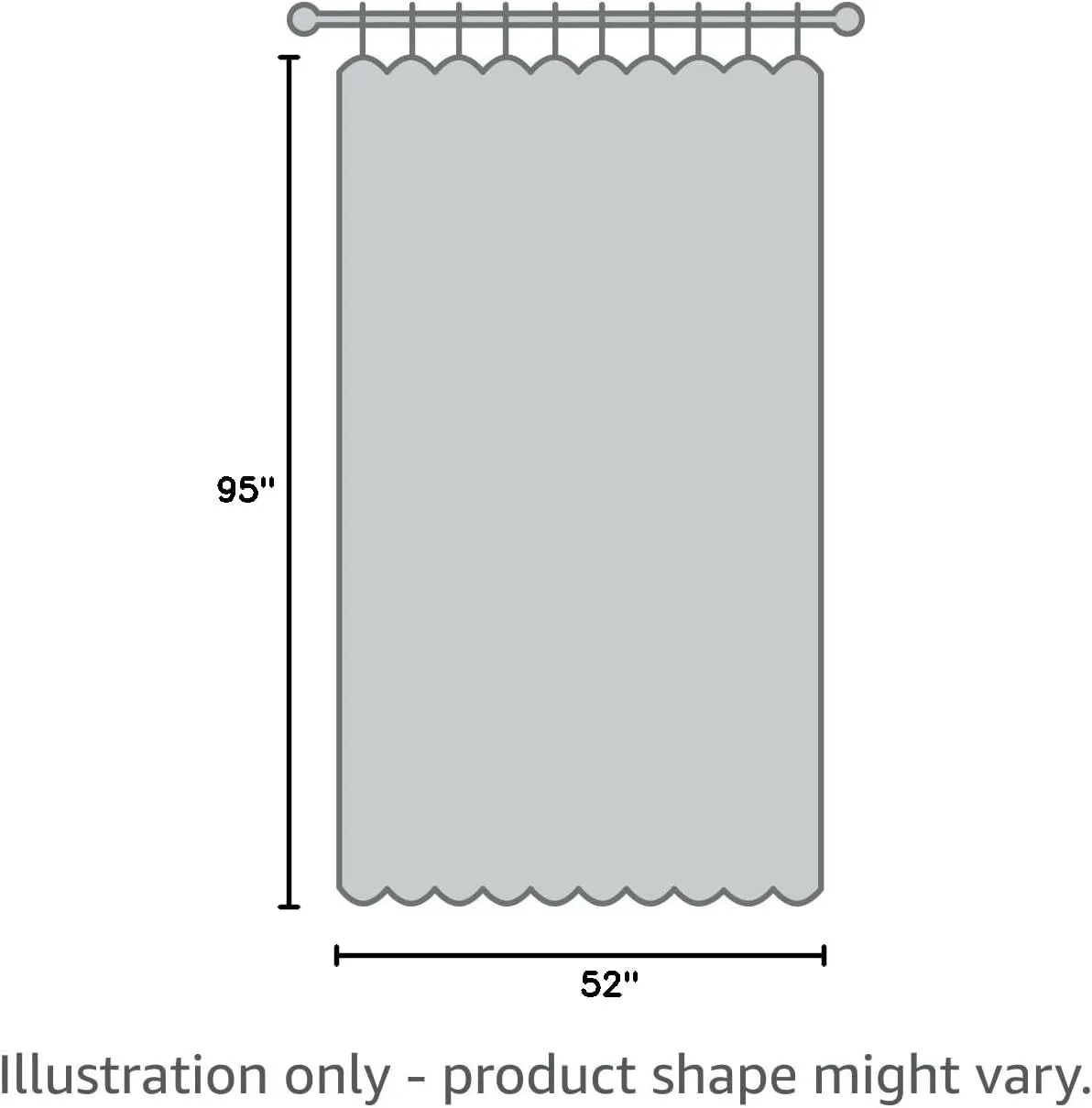 100% Blackout Curtains 95 Inches Long for Bedroom, Aqua Teal Soild with White Heathered Print Curtains for Living Room Darkening Thermal Insulated Drapes, Grommet Window Treatments 2 Panels