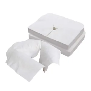 100 Disposable Covers for Headrests in Beauty Treatment Settings, Y Shape