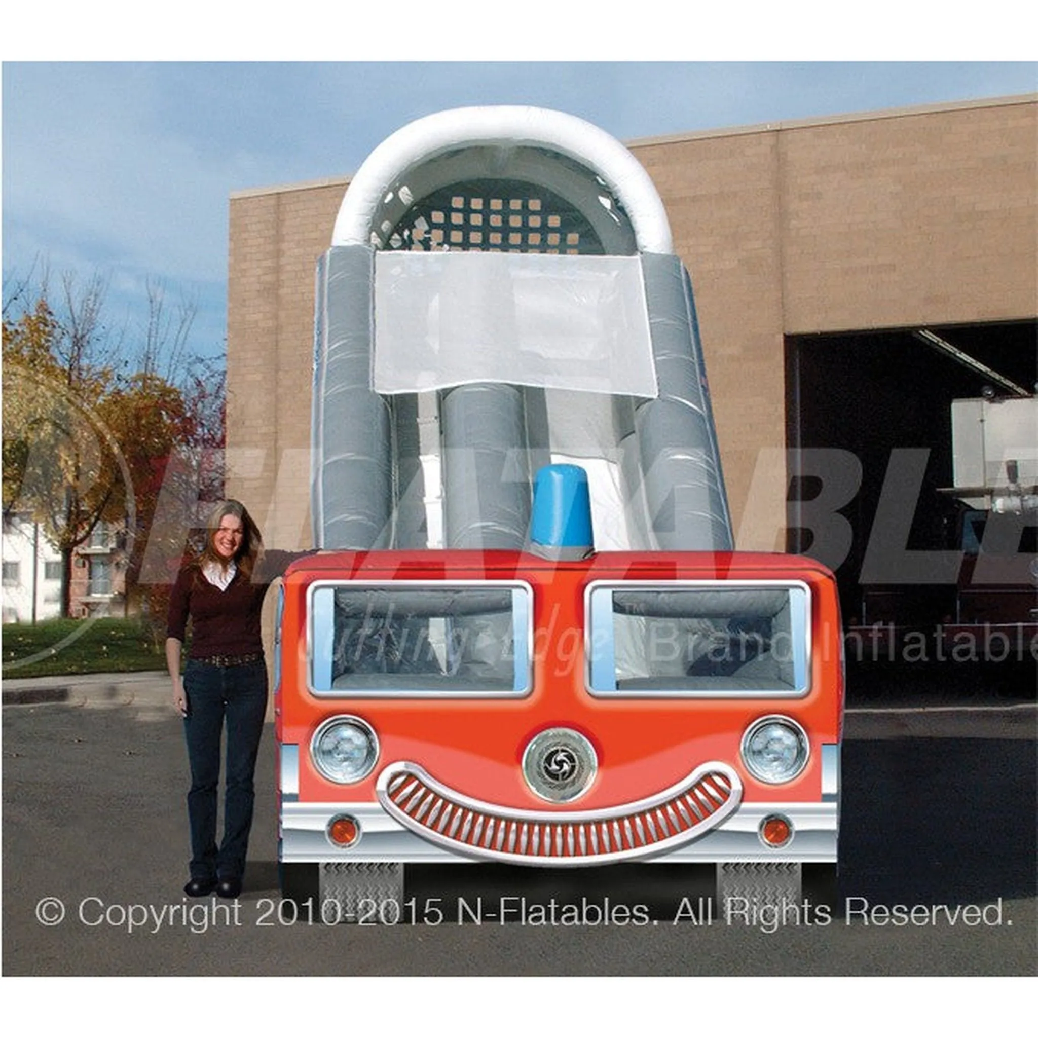 15' Lil Pumper Fire Truck Slide