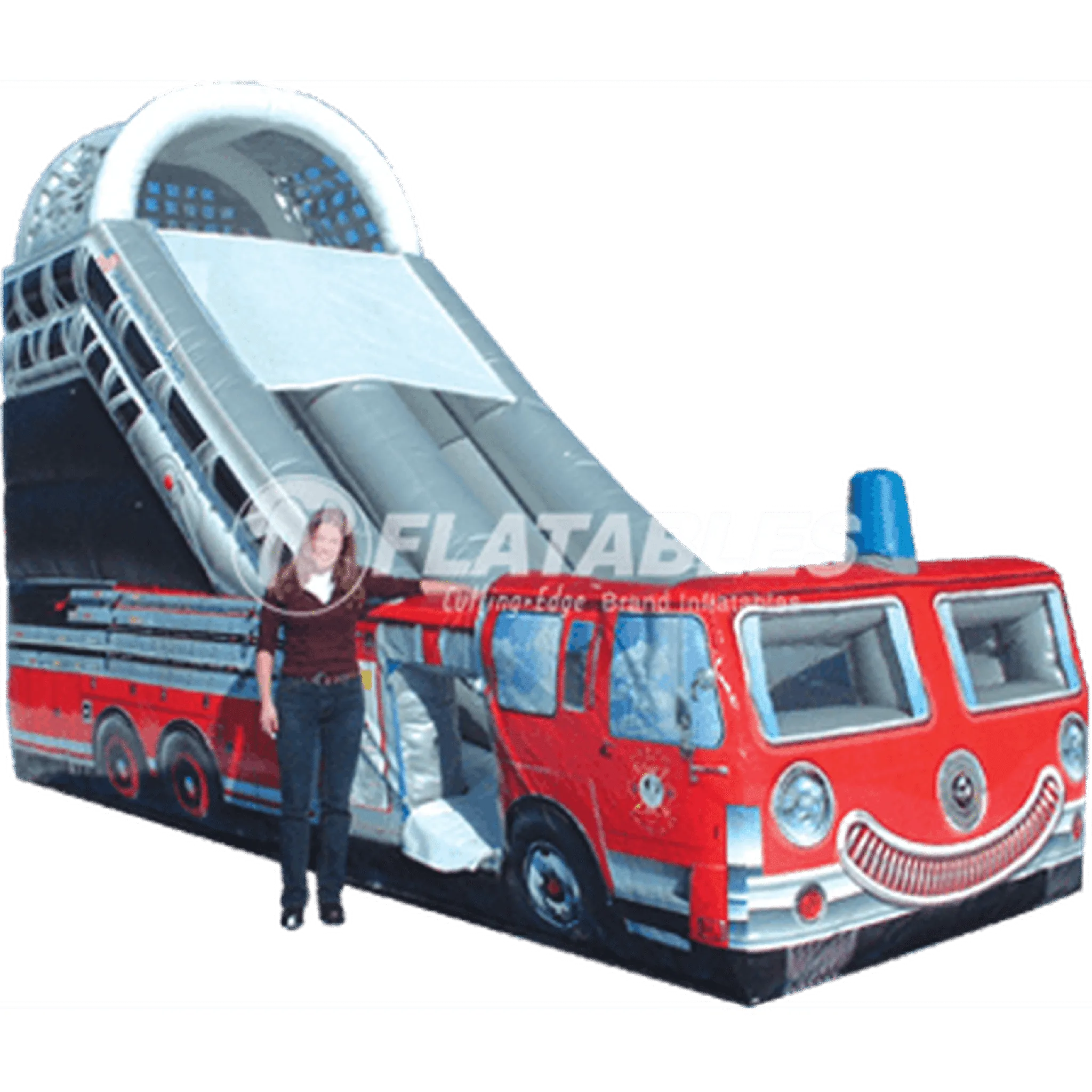 15' Lil Pumper Fire Truck Slide