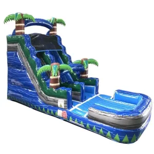 18' Wet & Dry Blue Slide