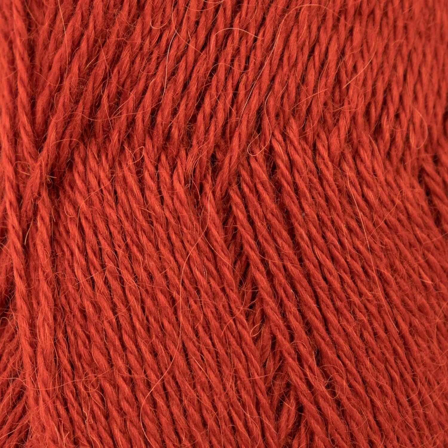 (3 Small Gorgeous Skeins) Alpaca Yarn Blend Umayo [657 Yards Total], #2 Fingering (Rust)