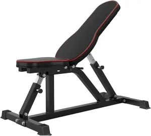 Adjustable Incline Folding Fitness Bench,Dumbbell Stool Sit Up Abdominal Bench Flat Exercise Workout Bench,Multifunction Weight Benches Strength Training