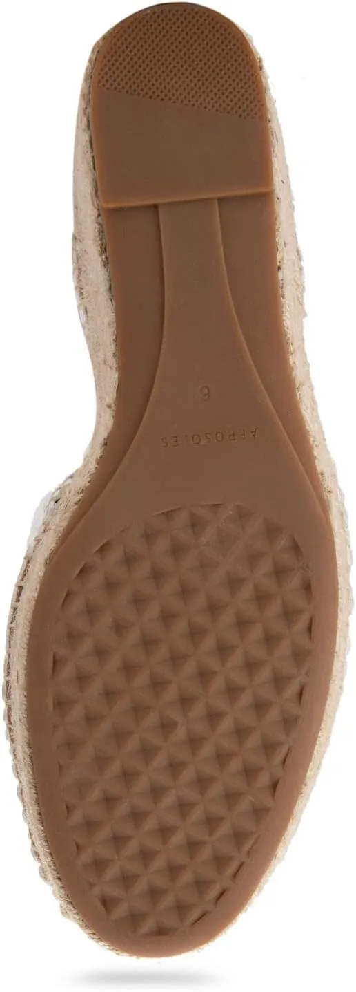 Aerosoles Women's Scarlett Raffia Espadrille Wedge Sandal