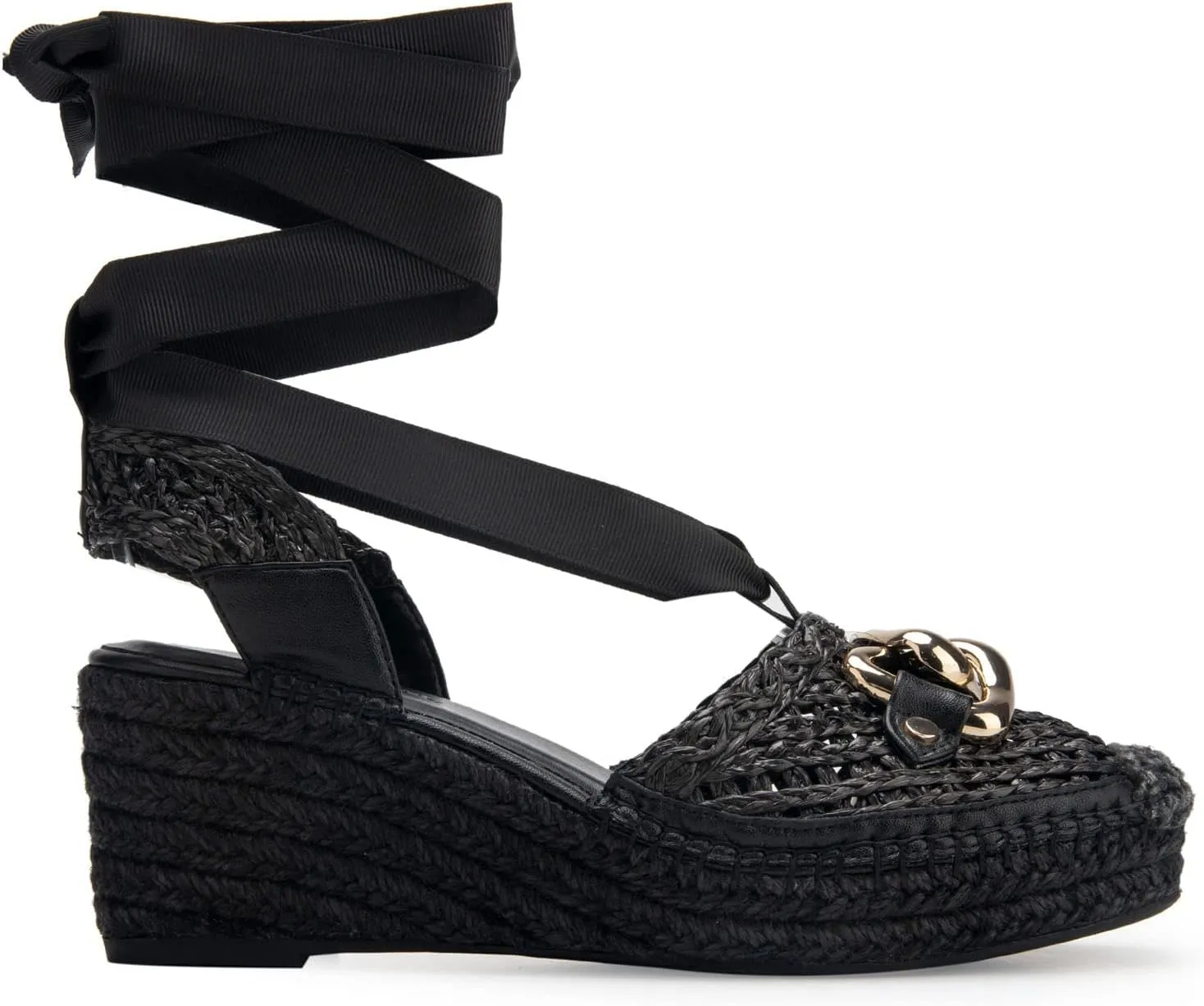 Aerosoles Women's Scarlett Raffia Espadrille Wedge Sandal
