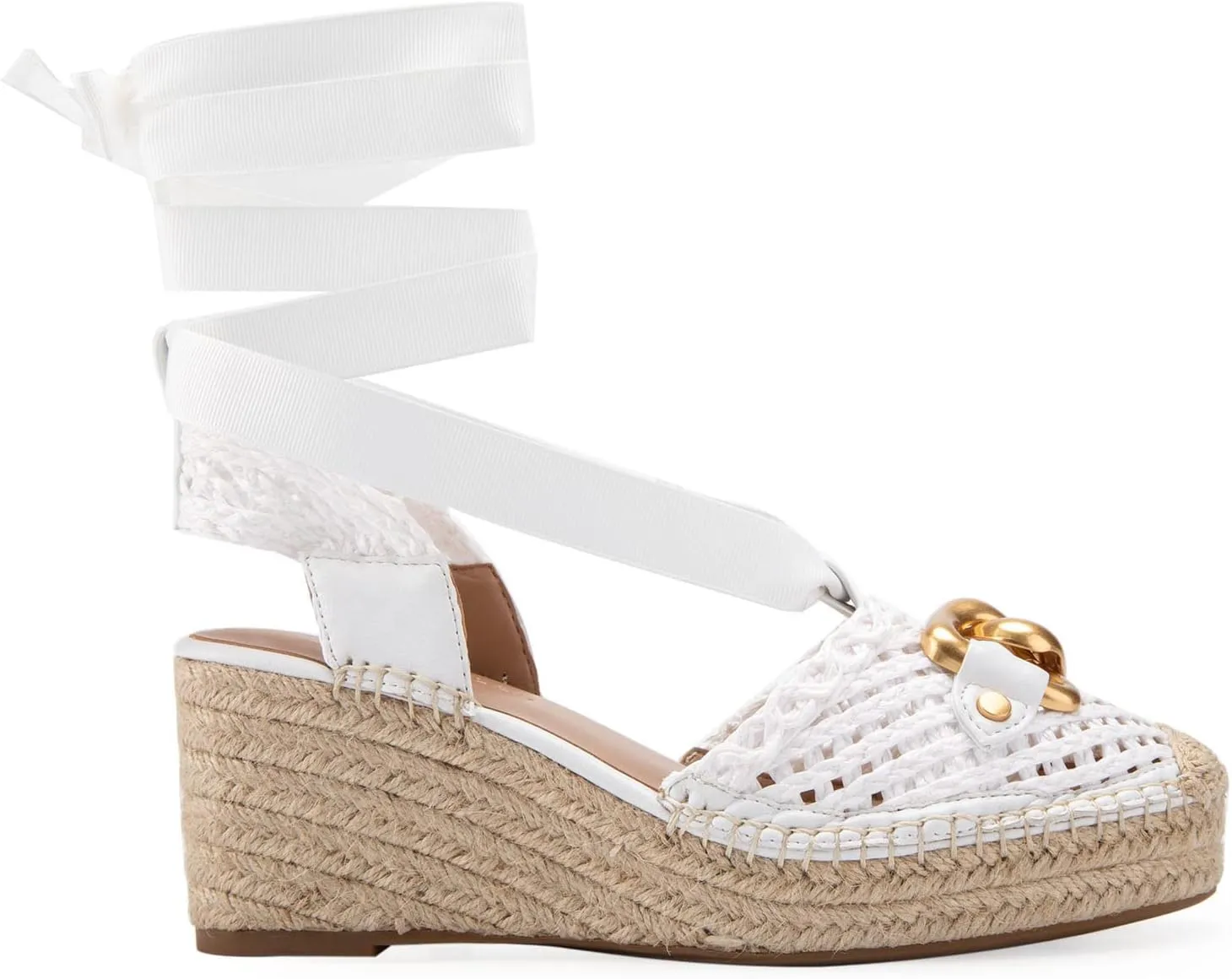 Aerosoles Women's Scarlett Raffia Espadrille Wedge Sandal
