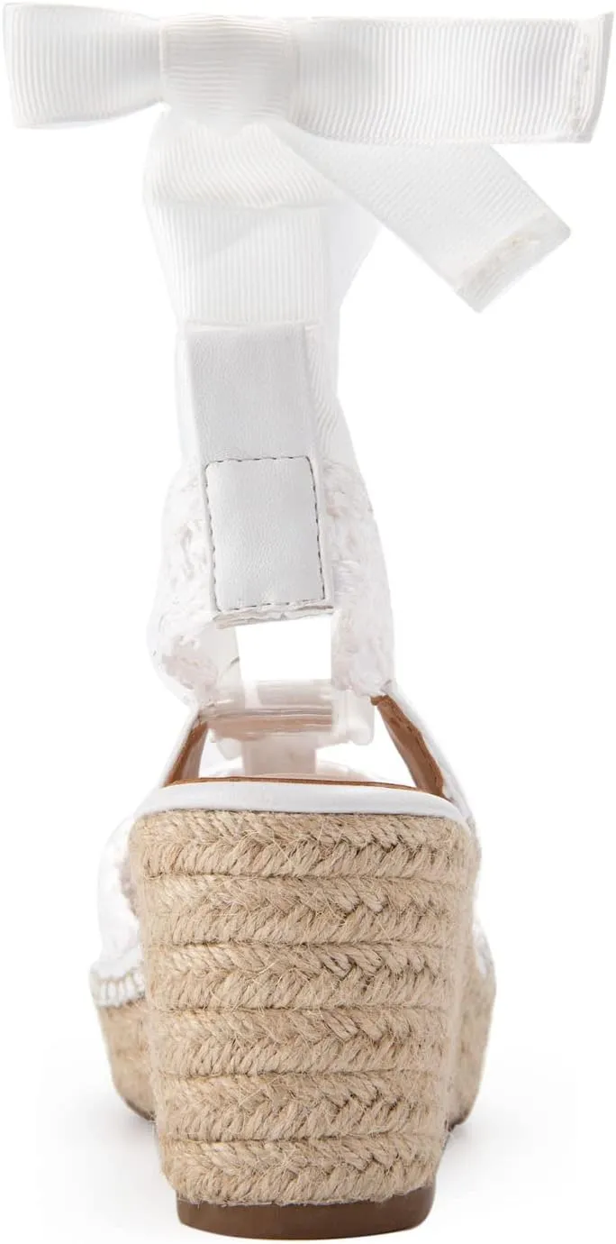 Aerosoles Women's Scarlett Raffia Espadrille Wedge Sandal