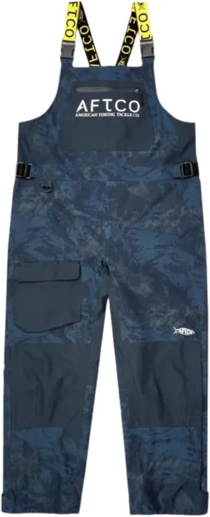 AFTCO Men's Barricade Bib - Blue - S, M, L, XL, 2X - Fishing Bibs