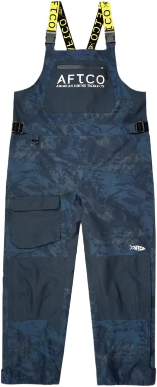 AFTCO Men's Barricade Bib - Blue - S, M, L, XL, 2X - Fishing Bibs