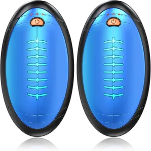 AI Hand Warmers Rechargeable 2 Pack, AI Smart Chip Temperature Control Pocket Size Heater Electric Hand Warmer, Quick Charge Portable Hand Warmer Gift for Outdoor Golf Hunting Camping Men Women Kids