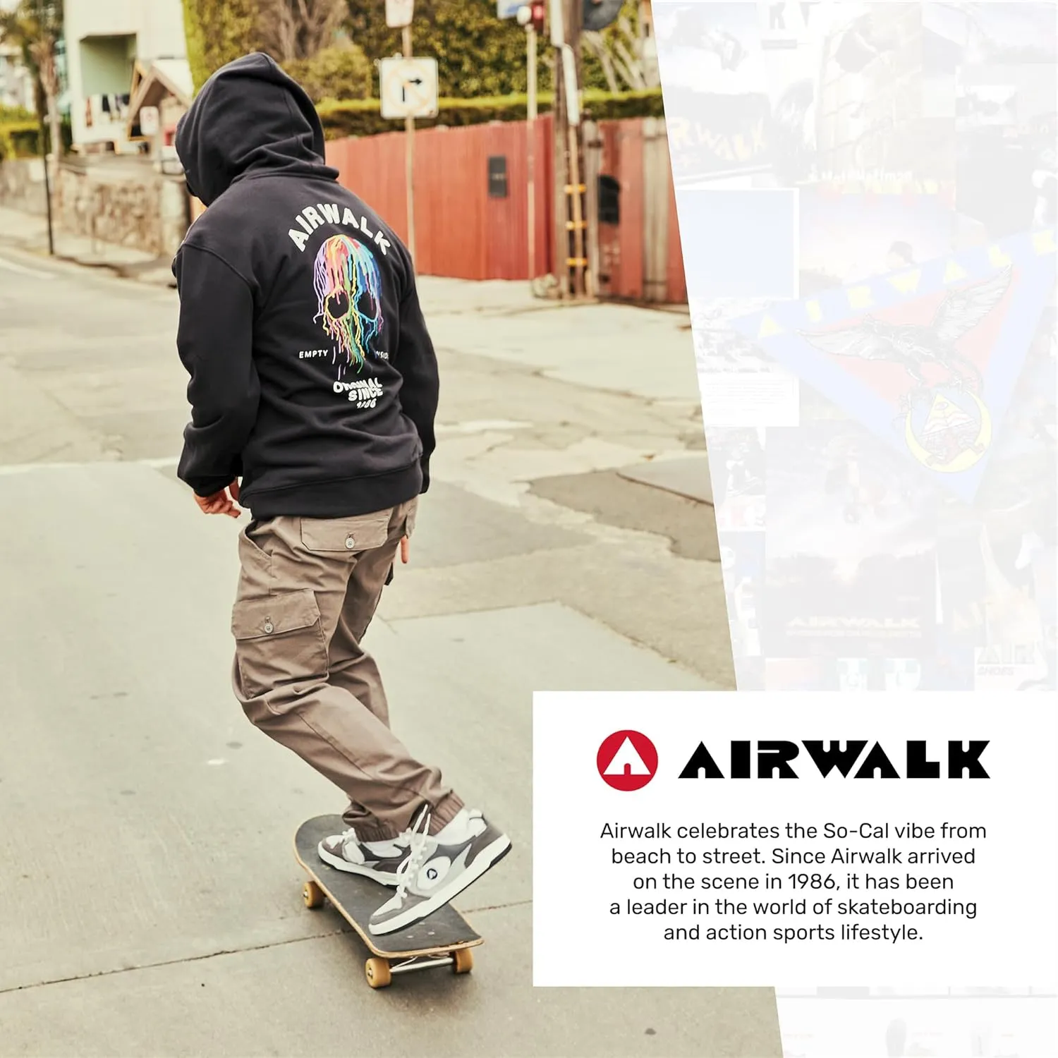 Airwalk Mens Cargo Shorts