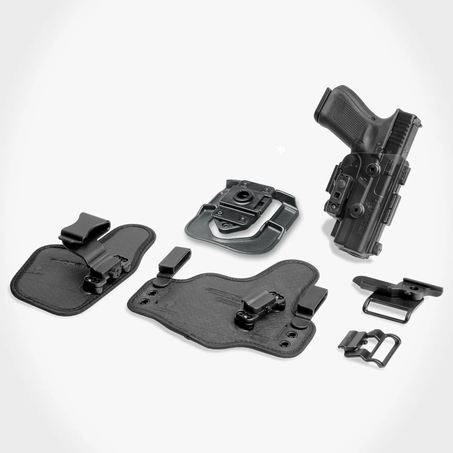 Alien Gear Shapeshift Core Carry Pack Holster - 4 in 1 Holster, IWB, Appendix, OWB Paddle and OWB Belt Slide Included - Closed and Open Carry - Tuckable - Right or Left Hand Draw - Made in USA