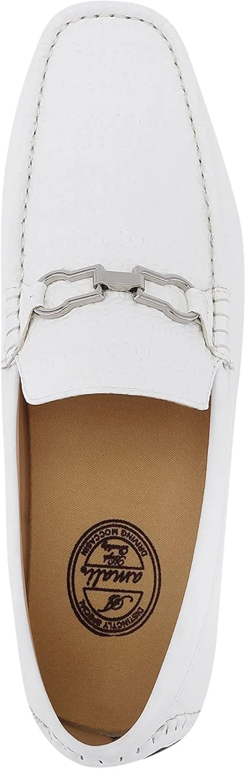 Amali Cola - Driving Moccasins for Men – Mens Slip On Loafers, Moccasins, Slip-on Dress Shoes - Driving Loafers with Matching Color Bit