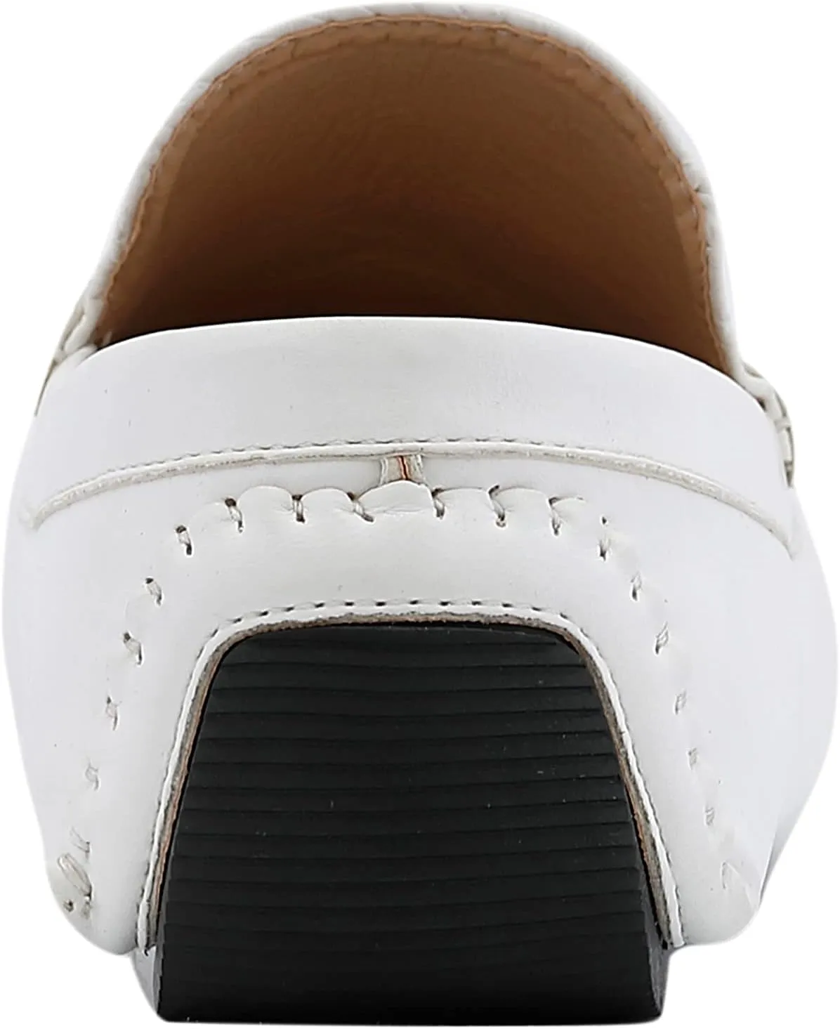 Amali Cola - Driving Moccasins for Men – Mens Slip On Loafers, Moccasins, Slip-on Dress Shoes - Driving Loafers with Matching Color Bit