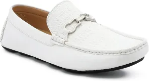 Amali Cola - Driving Moccasins for Men – Mens Slip On Loafers, Moccasins, Slip-on Dress Shoes - Driving Loafers with Matching Color Bit