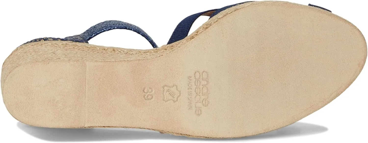 André Assous Women's Adin Espadrille Wedge Sandal