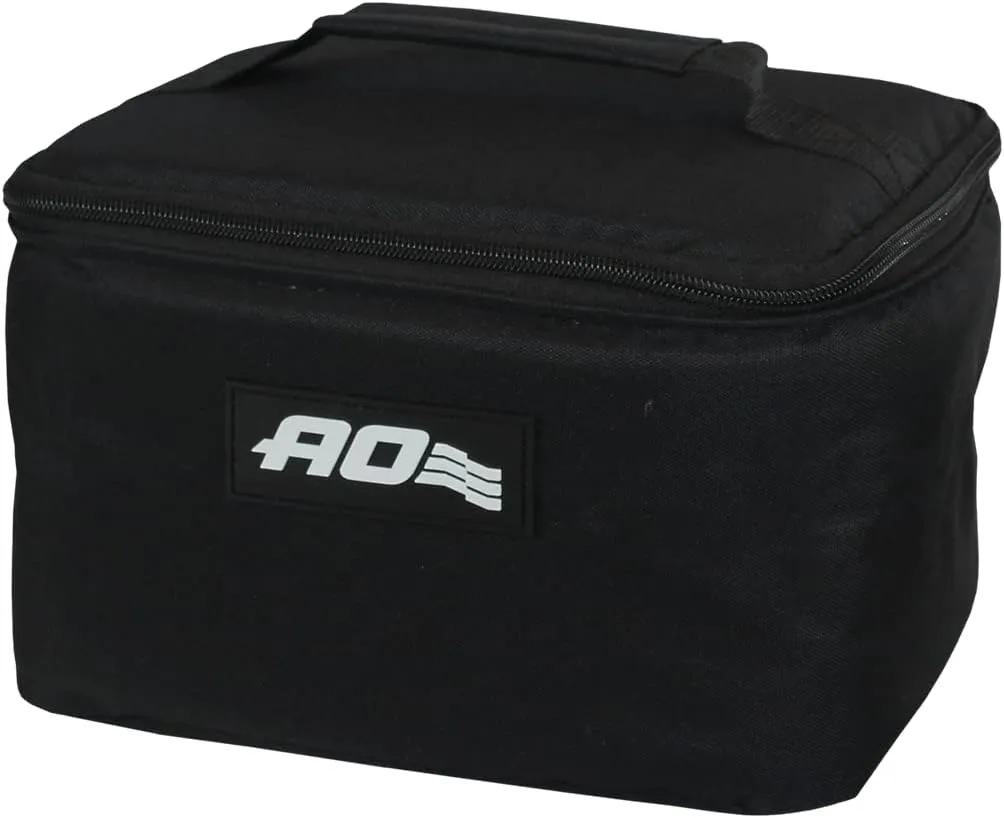 AO Coolers Pack N' Go Canvas Soft Travel or Lunch Coolers with High-Density Insulation, 6-Can