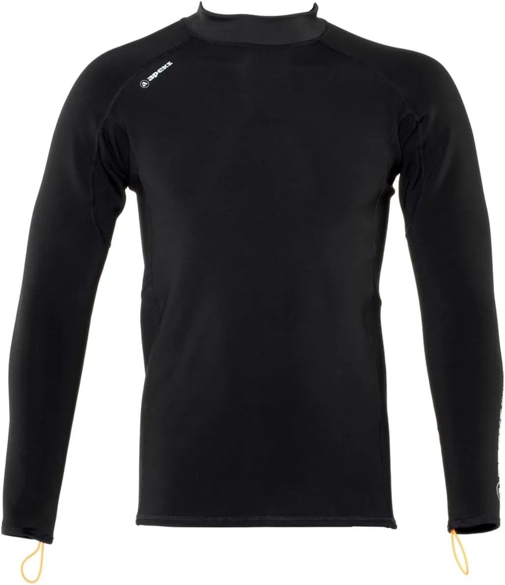 Apeks ThermiQ Carbon Long Sleeve Top for Men - Medium