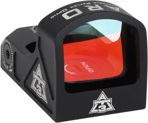 AT3 Tactical ARO Red Dot Sight - 3 MOA Compact Reflex Sight for Doctor/Venom/Fastfire Footprint