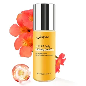 B Flat Belly Firming Cream, Cellulite Belly Cream, Skin Tightening Creams for Cellulite for Stomach Mark & Thighs & Butt, Moisturizing Lifting Body Lotion for Women and Men - 3.38 Fl OzF c1