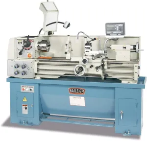 Baileigh PL-1340 Precision Metal Lathe, 1-Phase 220V, 2hp Motor, 13" Swing, 40" Bed Length