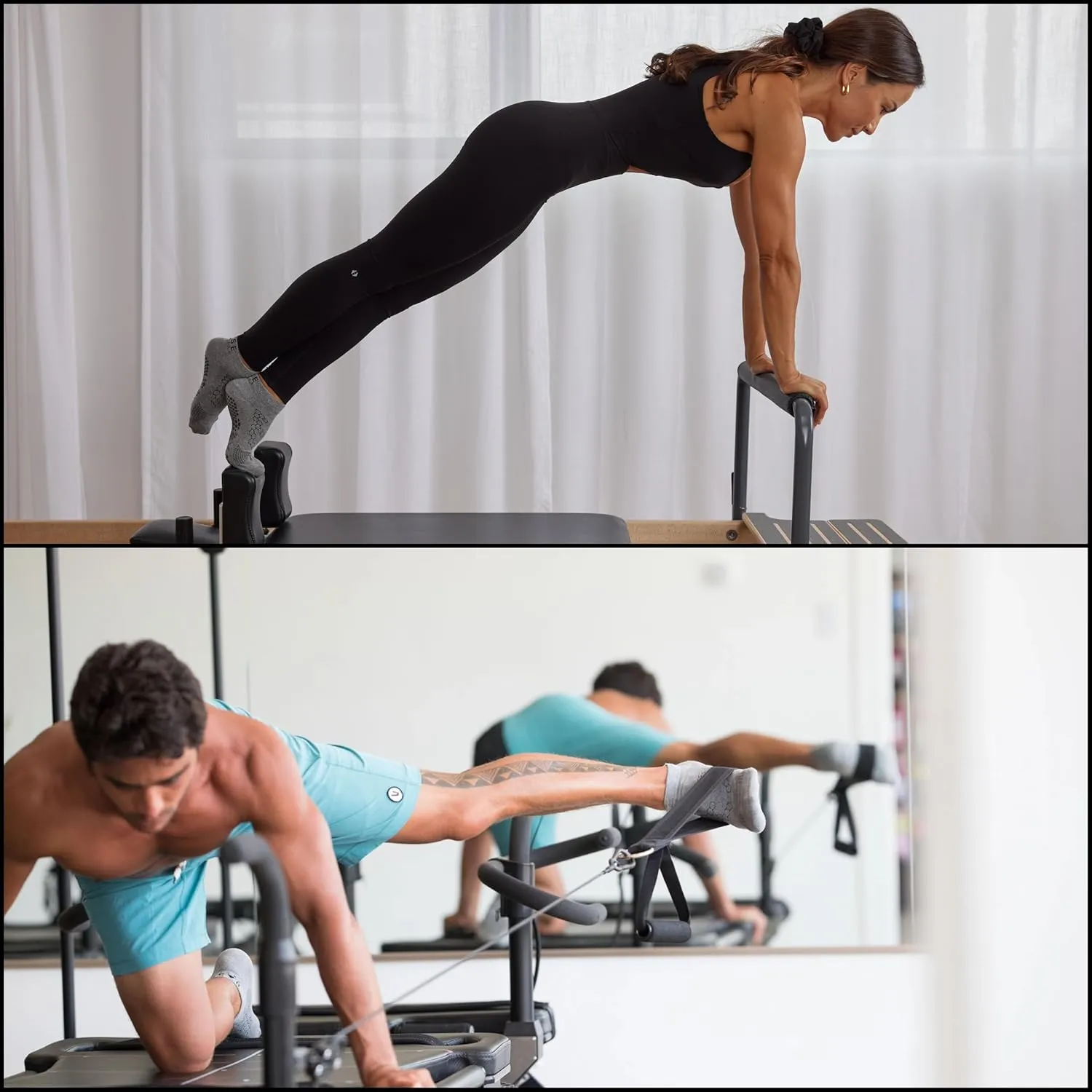 Base 33 Low Rise Grip Socks for Pilates, Yoga, Martial Arts, Lifting and Barre