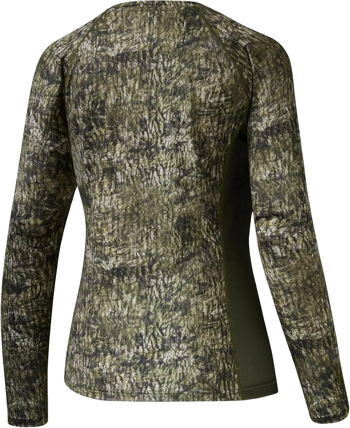 BASSDASH Women’s Camo Hunting Shirt Long Sleeve UPF 50  Sun Protection Performance Tee Fishing Hiking