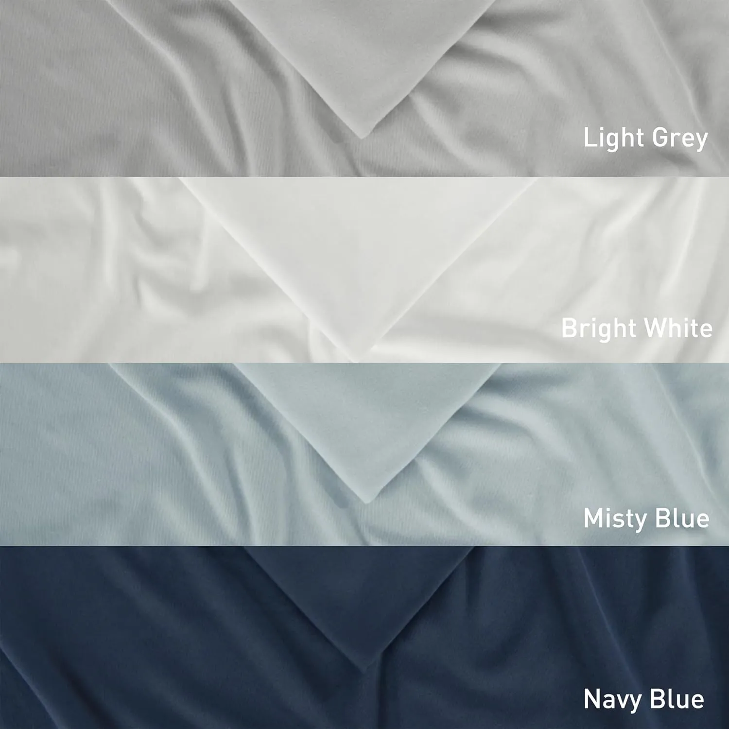 Bedgear Ver-Tex Sheet Set - Instant Cooling Bed Sheets with an Ultra-Soft Feel and Powerband for Secure Fit - Includes Fitted Sheet, Flat Sheet, and 2 Pillowcase - King/California King, Bright White