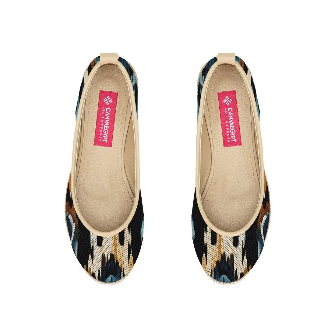 Beige Voyage Round Toe Hazy