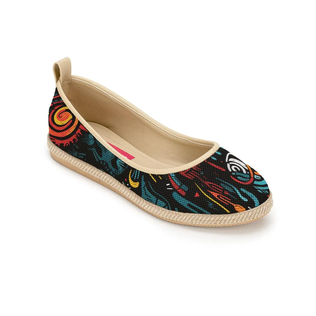 Beige Voyage Round Toe Looming