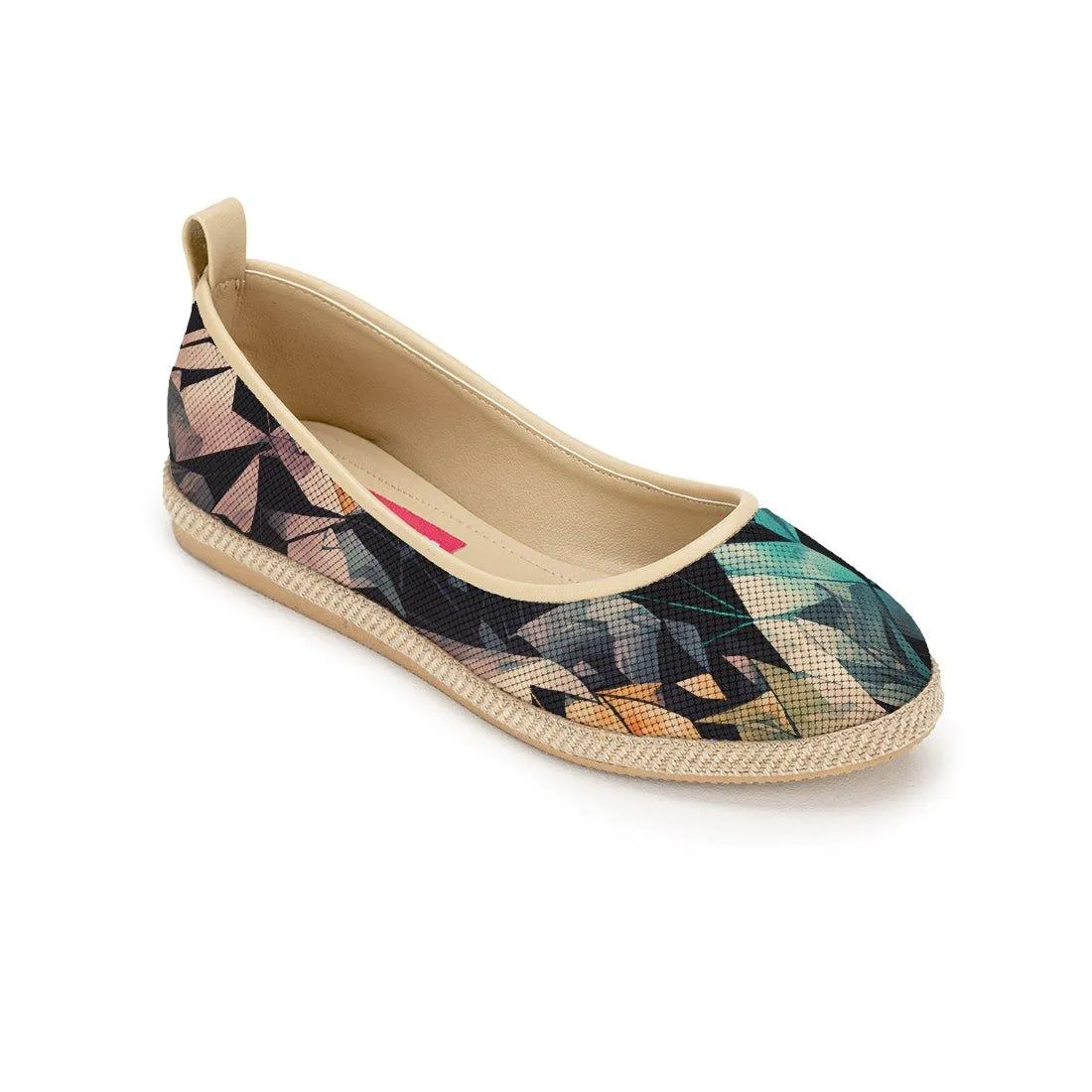 Beige Voyage Round Toe Reflect