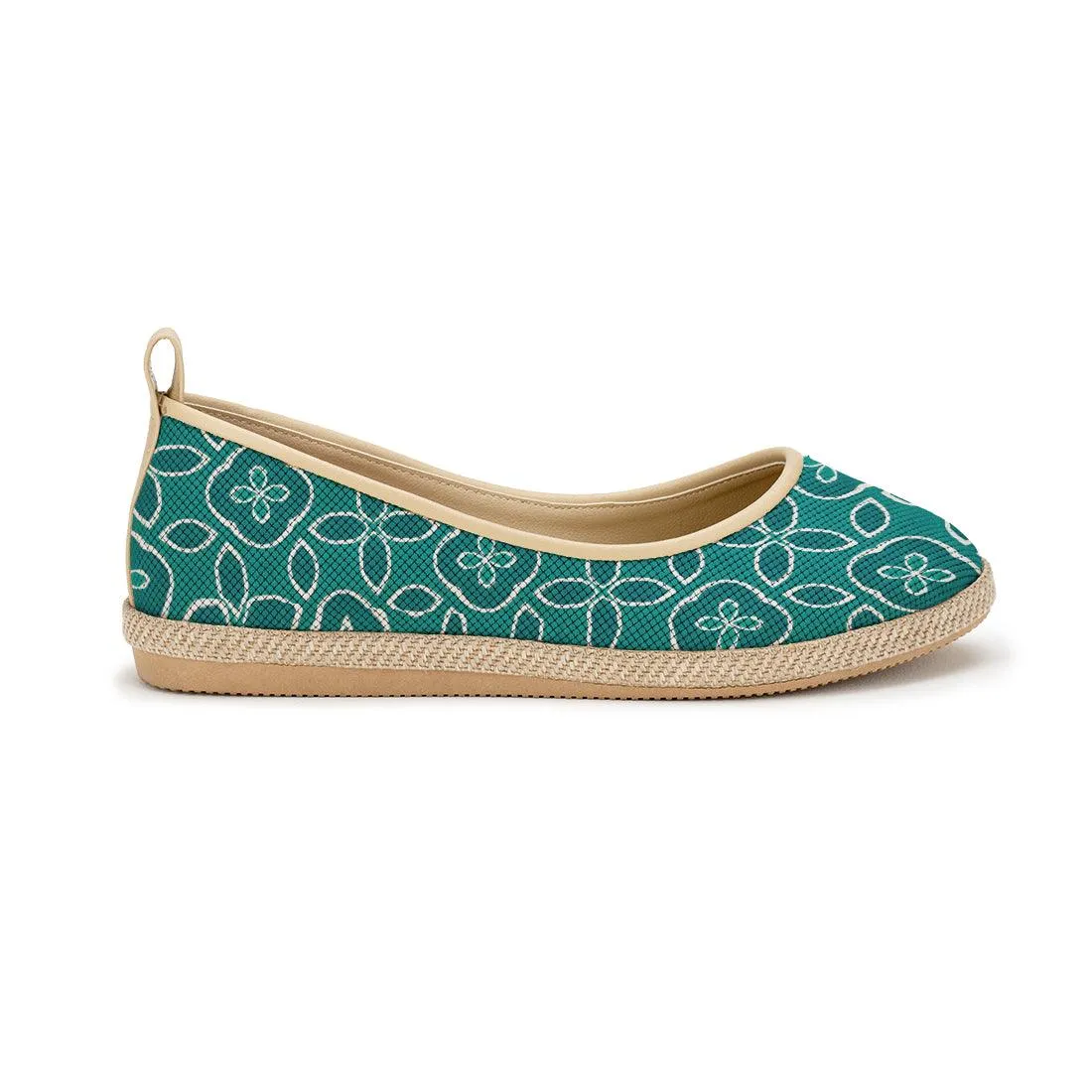 Beige Voyage Round Toe Structures
