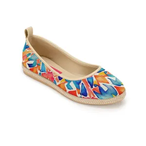 Beige Voyage Round Toe Texture