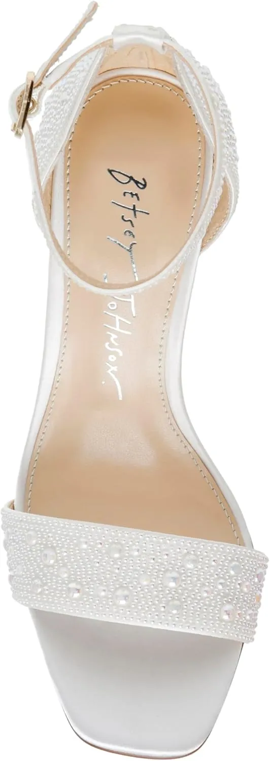 Betsey Johnson Women's Dani Heeled Sandal