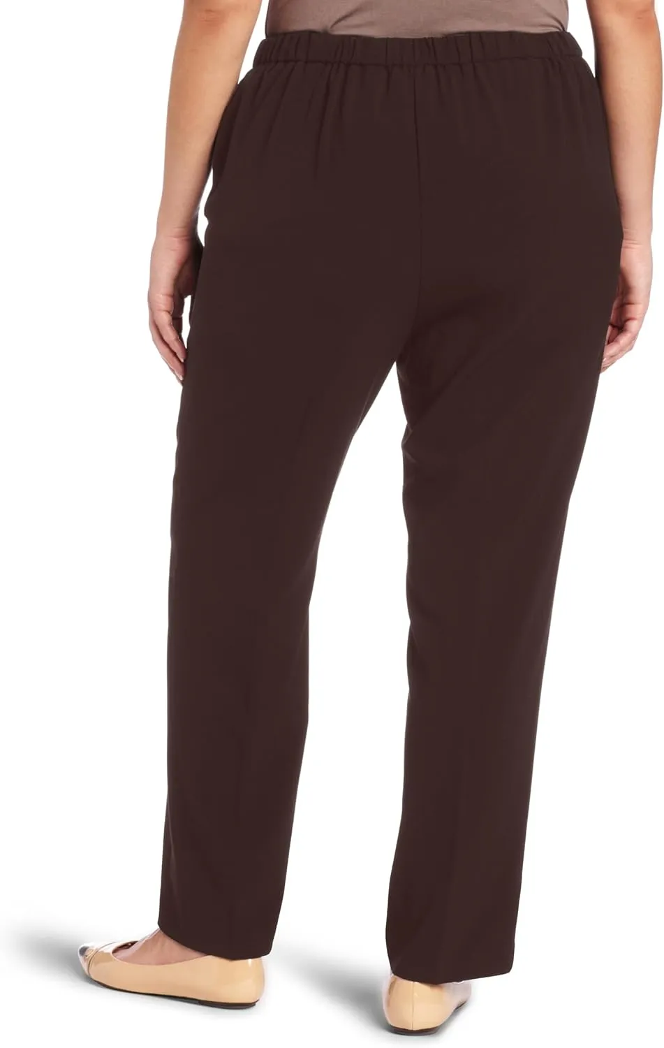 Briggs New York Women's Petite Pull on Dress Pant Average & Short Length