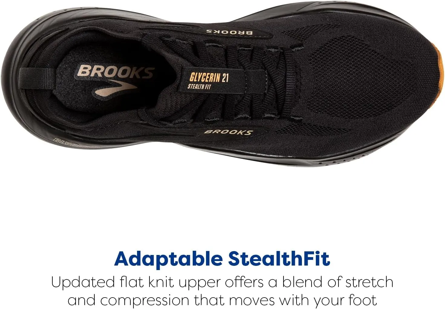 Brooks Men’s Glycerin Stealthfit 21 Neutral Running Shoe