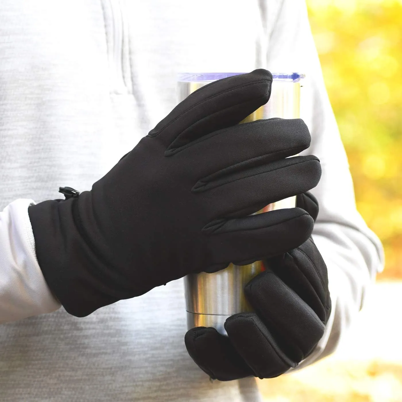 C9 Champion Men's Softshell Glove, Windproof And Water Resistant