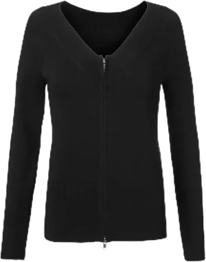 Cabi Switch Cardigan - 2-Way Front Zip Style 5453