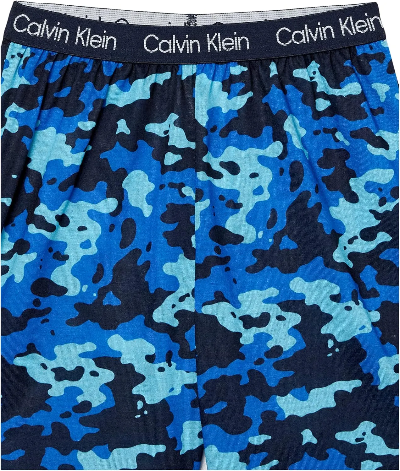 Calvin Klein Boys' Two Piece Sleepwear Top and Bottom Pajama Set
