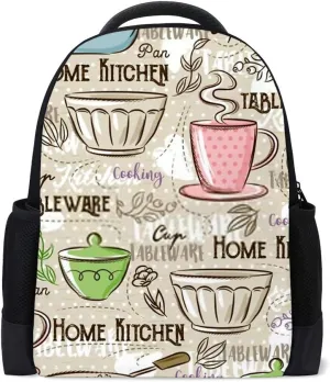 Casual Backpack School Book Bag Teenager Laptop Business Sports Travel Bag 16 Inch Water Proof Multi-Function ﻿different tableware Daypack