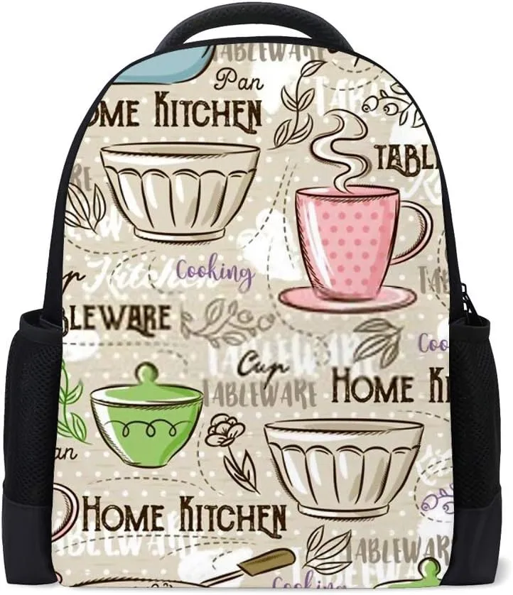 Casual Backpack School Book Bag Teenager Laptop Business Sports Travel Bag 16 Inch Water Proof Multi-Function ﻿different tableware Daypack