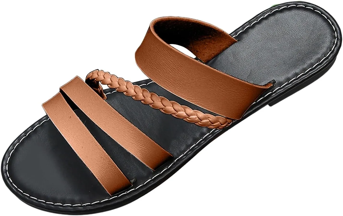 Casual Dress Women's Sandals 2025 Summer Home Household Indoor Slip Thick Soled PVC Women Slippers