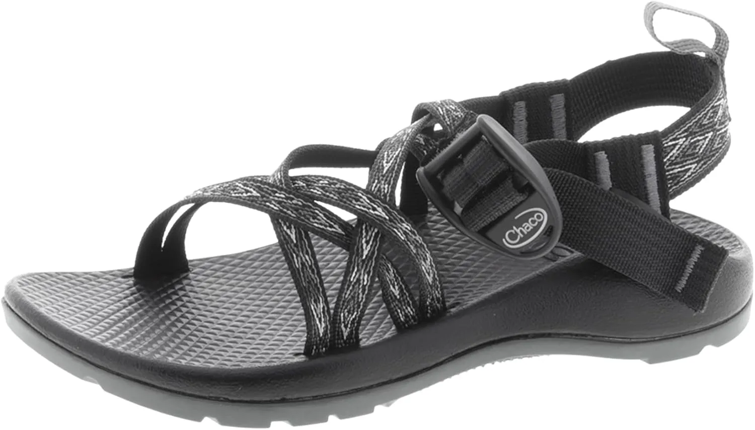 Chaco ZX1 Ecotread Kids Sandal, Summit B/W, 4 US Unisex Big