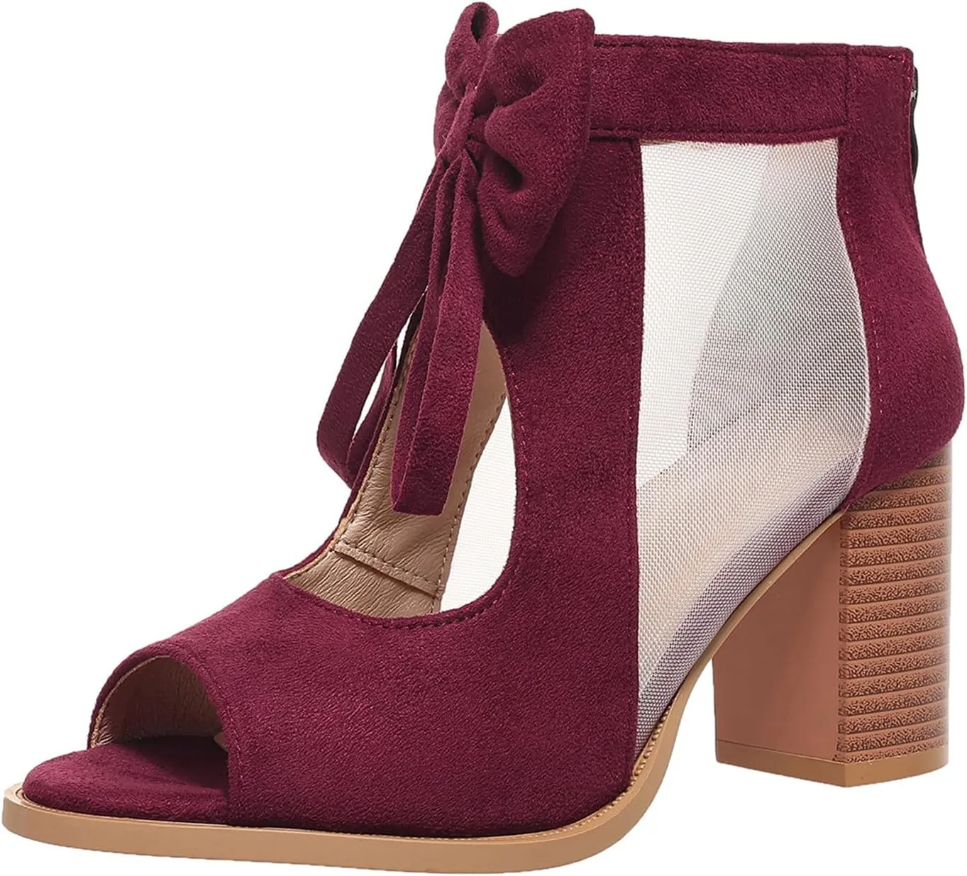 Chunky Heels For Women Wedding Low Heels Classic Open Toe Ankle Strap Block Heel Holiday Party Dress Pumps Shoes 2025