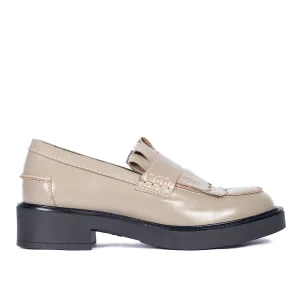 Chunky Penny loafer with fringe