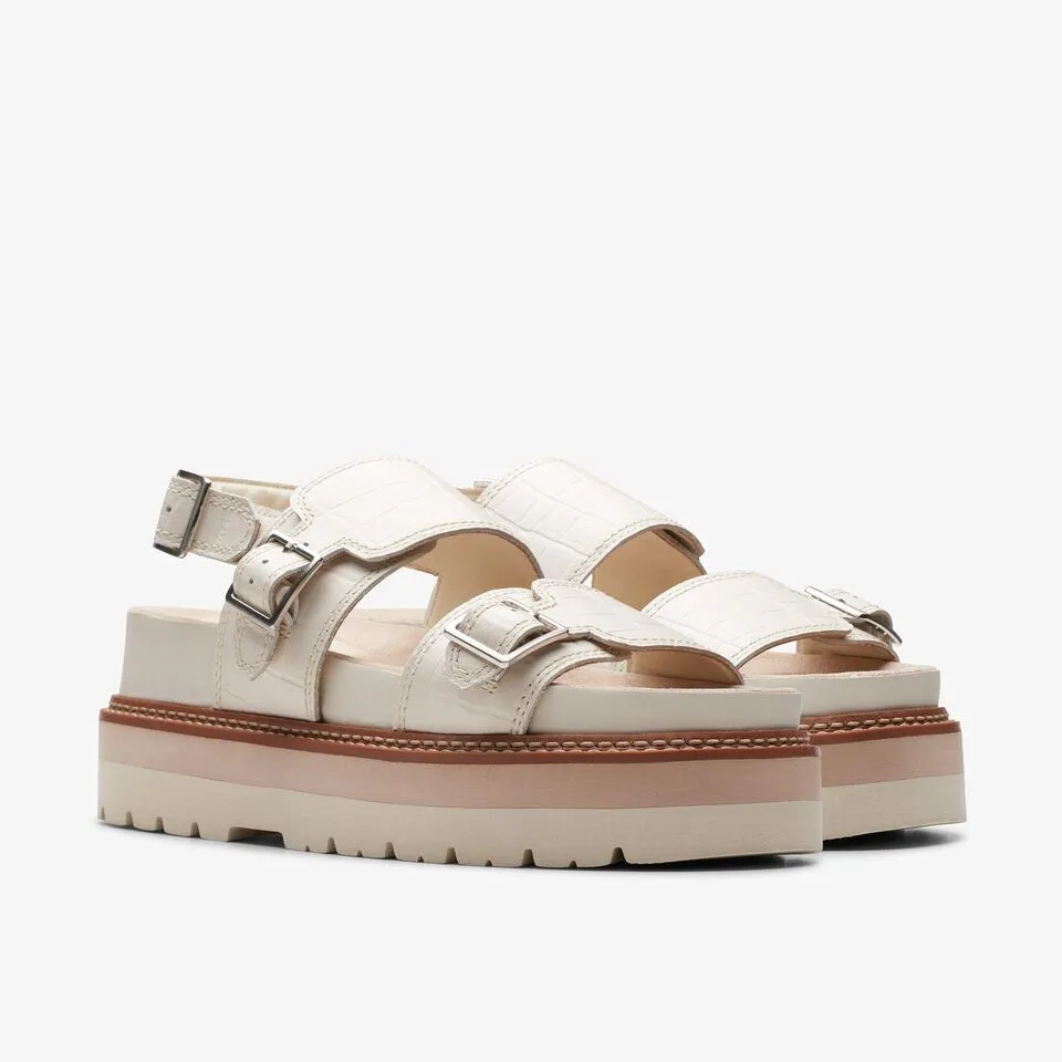 Clarks Women's Orianna Glide Cream Interest
