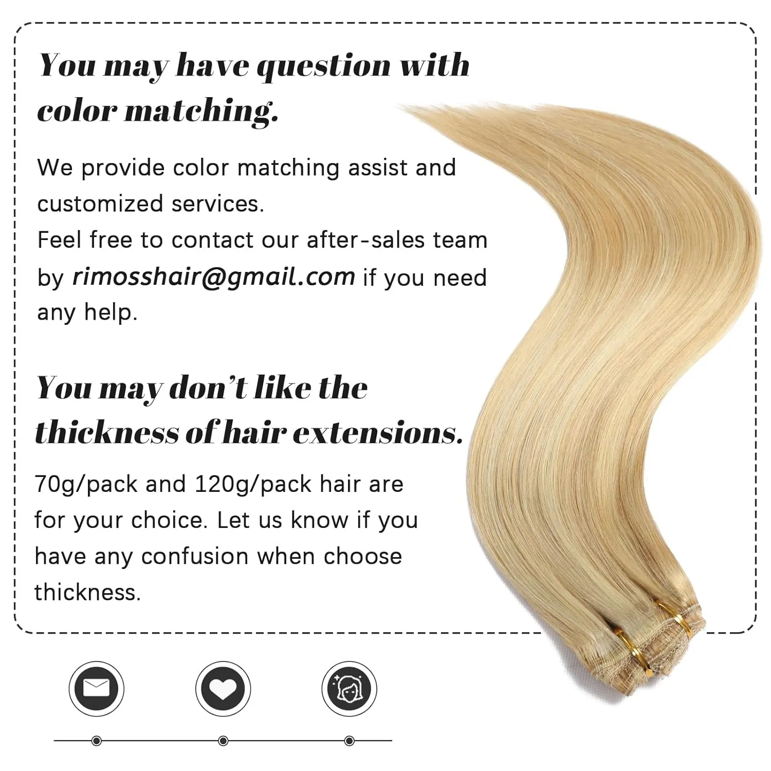Clip in Hair Extensions Real Human Hair - 120g 20 Inch 7pcs, Dirty Blonde to Bleach Blonde Highlight - Soft Remy Hair Extensions Real Human Hair Clip ins for Women (20 Inch)