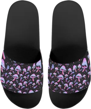 Coloranimal Women's Slide Sandals,American Flag Eagle Sunflower Skull Floral Slip-on House Slippers for Women Size 36-45