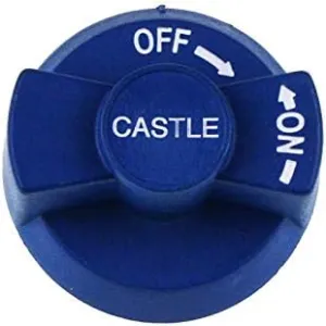 Comstock-Castle Company 18030 GAS VALVE KNOB BLUE