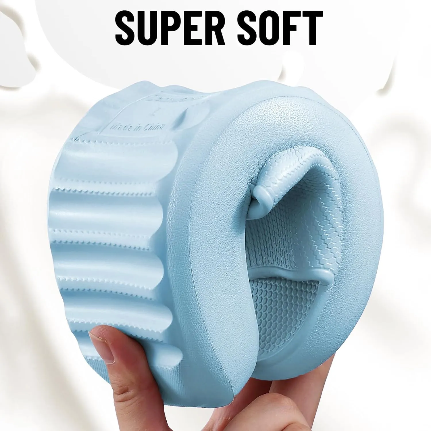 Comwarm Cloud Slide Sandals for Women Men Ultra Comfort Recovery Pillow Slippers Soft Summer Beach Shoes with Low Arch Support